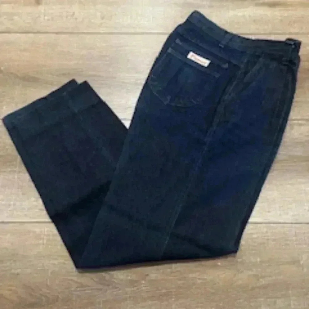 Vintage Pizzazz Pleated High Waist Straight Leg‎ 80’s Jeans Women’s pants Sz 10